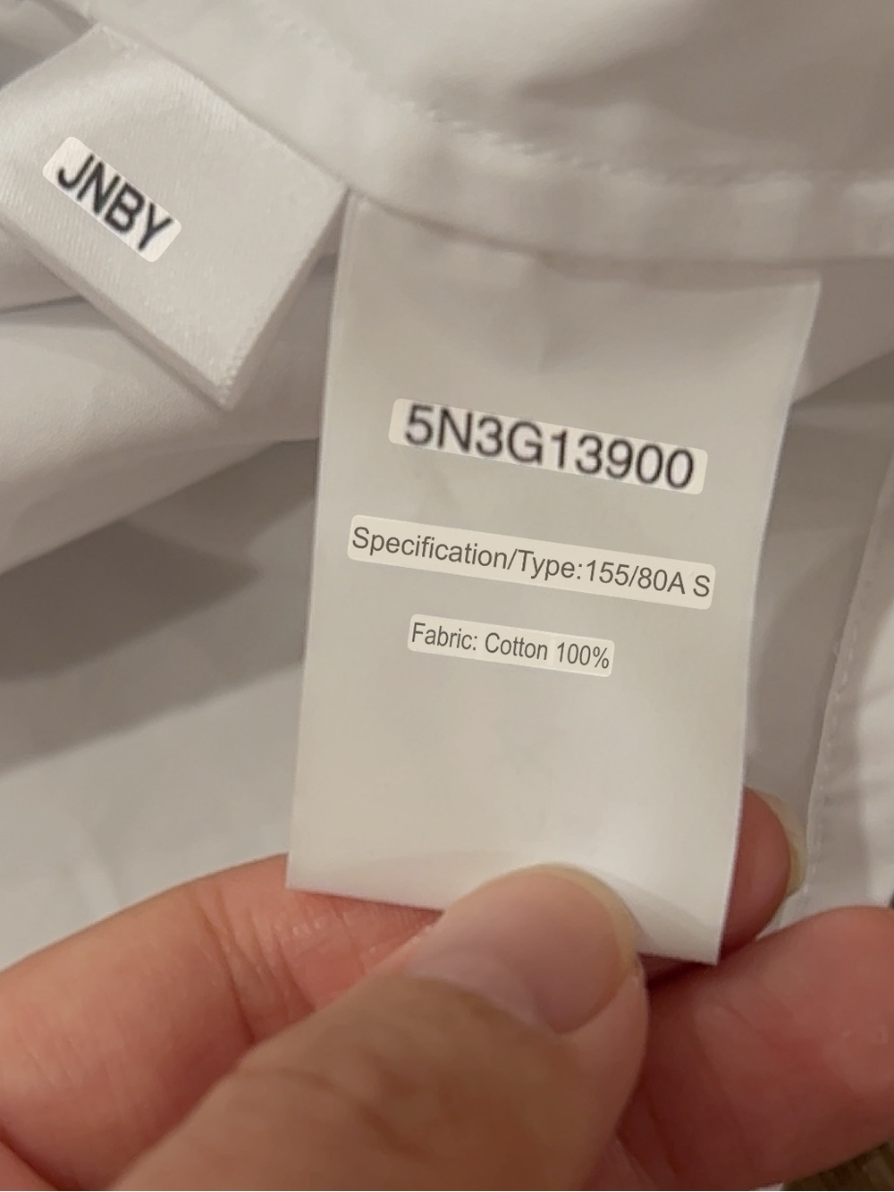 BNWT JNBY Bow Detail long sleeve button down - Picture 12 of 13